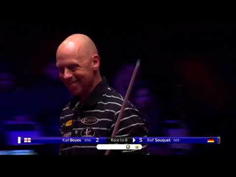 Karl Boyes vs Ralf Souquet | 2018 World Pool Masters | Quarter Final