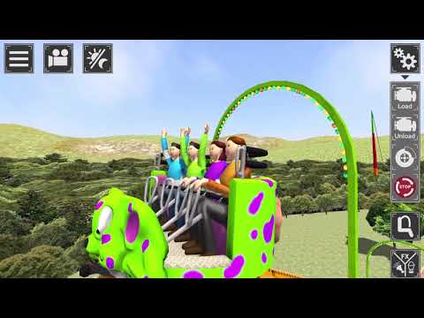Wild Mouse: Roller Coaster simulator Video