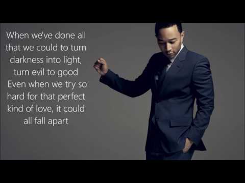John Legend - Love Me Now | Lyrics on Screen