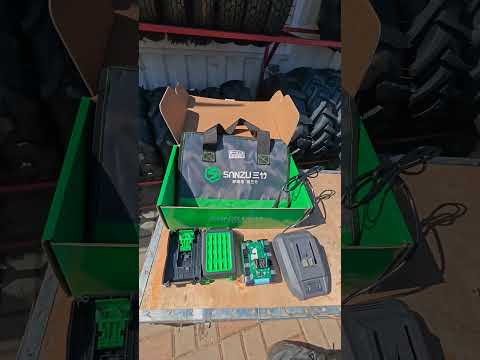 фото винтоверт бесщеточный sanzu sz-2123, 230n.m, 2.0ah*2 21v 0