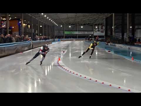 500m Thijs Govers - Serge Yoro (Rabo Holland Cup 3 Hoorn 2019)