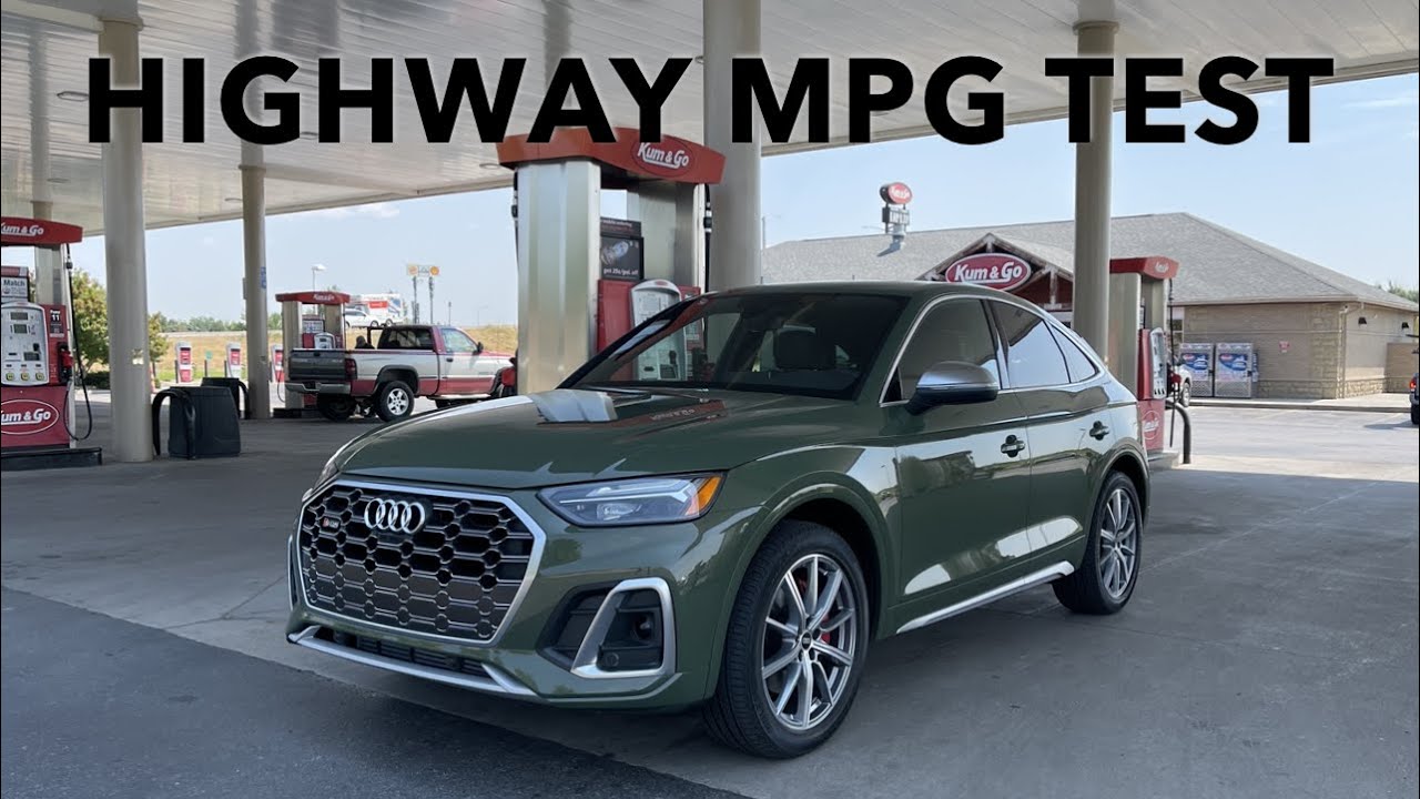 I'm Speechless! 2021 Audi SQ5 Sportback Highway MPG Test