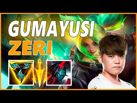 ⚡GUMAYUSI ZERI ADC GAMEPLAY⚡SEASON 12 LEAGUE OF LEGENDS
