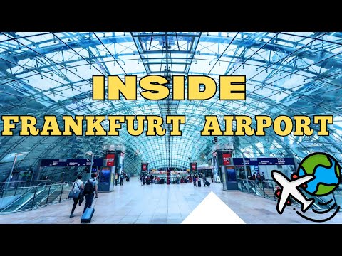 Aeroporto Internacional de Frankfurt - WALKING TOUR 2023 (para iniciantes!)