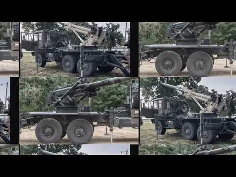 How accurate is a 155mm howitzer? #howitzerfn #tank hit