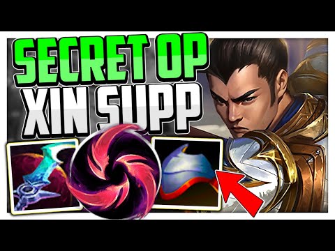 SECRET OP XIN ZHAO SUPPORT 🤫 | Xin Zhao Support Guide Season 11 League of Legends