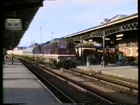 Deutsche Reichsbahn,Rostock HBF.1990
