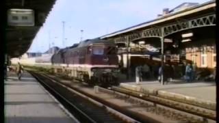 preview picture of video 'Deutsche Reichsbahn,Rostock HBF.1990'