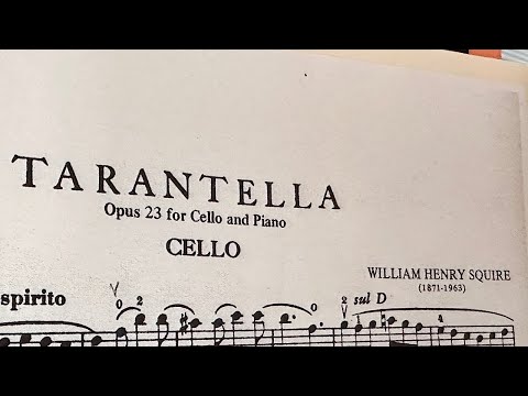 “Tarantella” Squire Middle Section—Fingering
