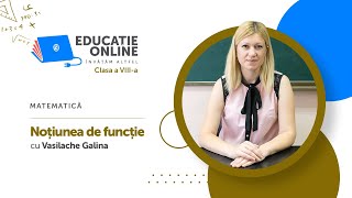 Noțiunea de funcție