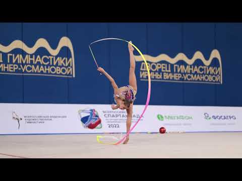 Anna Popova Ribbon Spartakiad 2022 AA Final