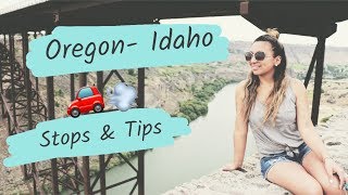 preview picture of video 'Yellowstone Road Trip | Oregon- Idaho | Stops & Tips ⓥⓛⓞⓖ'
