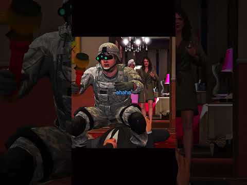 Jimmy saves Michael from Merryweather #shorts #gta #gtav #gtastorymode #gtaonline