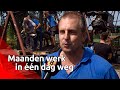 Maanden werk in één dag weg: winnende wagen Brabantsedag wordt genadeloos gesloopt
