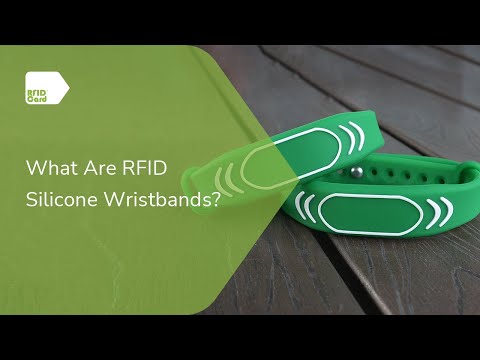 Part of a video titled What Are RFID Silicone Wristbands? Find Out Here! - YouTube