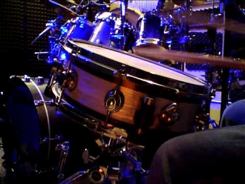 Custom Nelson Drumcraft (NDC) Maple/Carbon Fiber Snare Drum