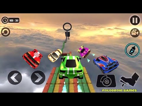 Impossible Stunt Car Tracks 3D All Vehicle Unlocked - Android GamePlay 2020