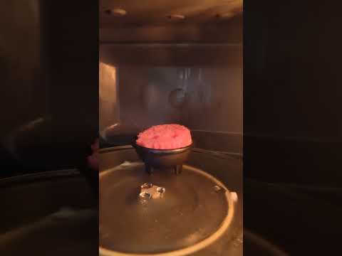 How to disinfect a sponge in the microwave #cleaninghack #cleaningtips #timetoclean