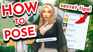 How to Pose Sims 4 in CAS / LIVE MODE? Sims 4 Model Poses you should download in 2021! TS4 Pose Mod
