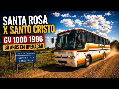 Viajando de GV 1000 1996 em plena OPERAÇÃO! Santa Rosa x Santo Cristo