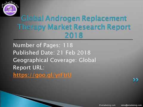 Androgen Replacement Therapy Market Development Trends and Estimated Forecast 2025