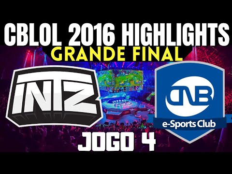 CBLOL 2016 FINAL INTZ x CNB JOGO 4 | HIGHLIGHTS | MELHORES MOMENTOS |