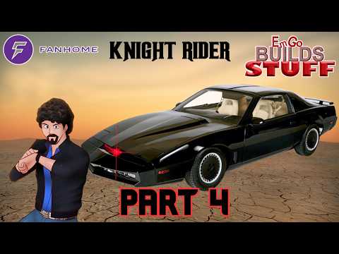 Fanhome Knight Rider K.I.T.T. Build (Part 4): EmGo Builds Stuff