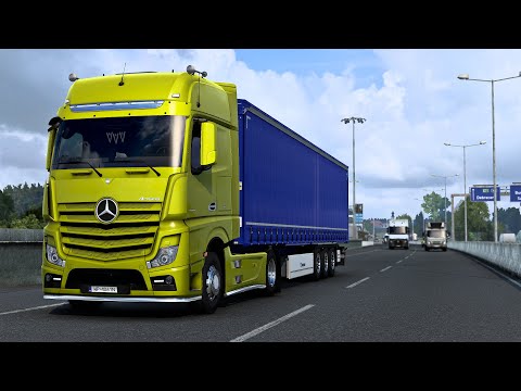 ETS2 1.40 - ProMods 2.55 - Mercedes-Benz Actros 1858 MP IV - Trip: Budapest - Vienna