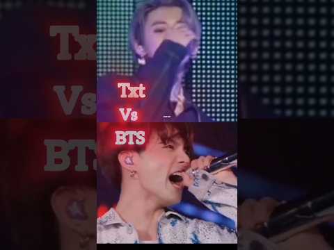 BTS Jungkook vs TXT 👀Dope# cover vs original #jk😲😲#korpop edit#btsshorts