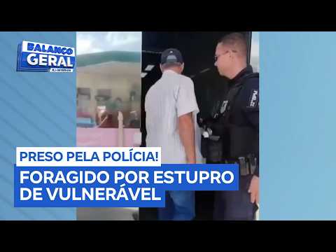 Polícia Civil prende foragido por estupro de vulnerável em Casimiro de Abreu