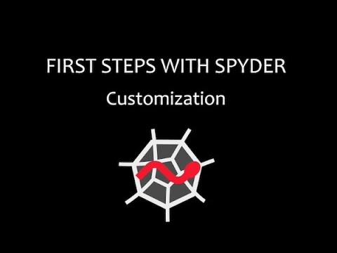 First steps with Spyder - Part 3: Customization