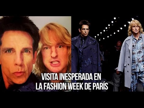 Una visita inesperada en este desfile de moda en Paris... Zoolander! hqdefault - Una visita inesperada en este desfile de moda en Paris... Zoolander!