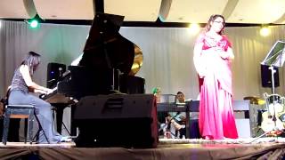 Fabrícia   Modinha (Heitor Villa-Lobos) Acompanhamento Luciana Bezerra Soares de Oliveira Carrilo.