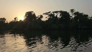 Liberia Beautiful Sunset Leaving Kokon Ecolodge Resort - Liberia April 2024 Roots & Culture Journey