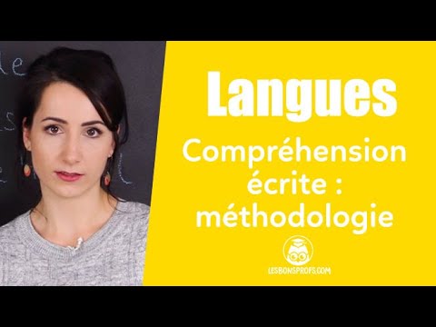 La compréhension de l’écrit