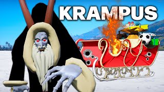 KRAMPUS DESTROYS CHRISTMAS! | GTA 5 RP