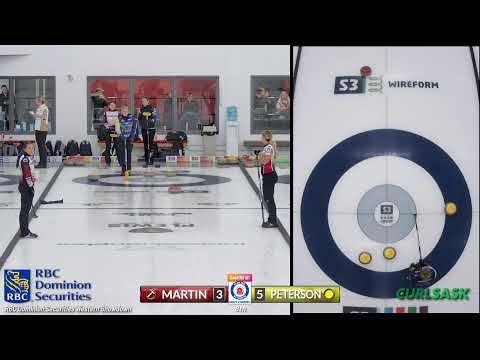 Nancy Martin vs. Beth Peterson - Draw 11 - RBC Dominion Securities Western Showdown