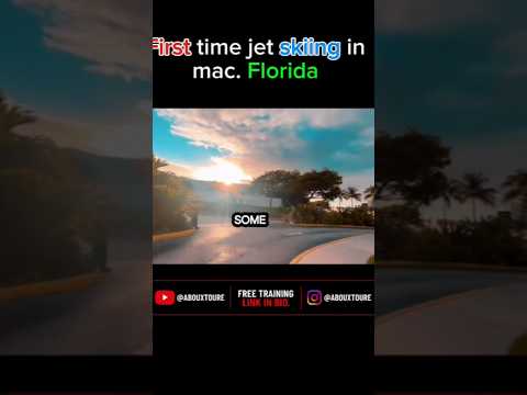 @abouxtoure My First Jet Ski Ride in Florida Free Training in Bio #shorts#JetSki#Florida #Travel