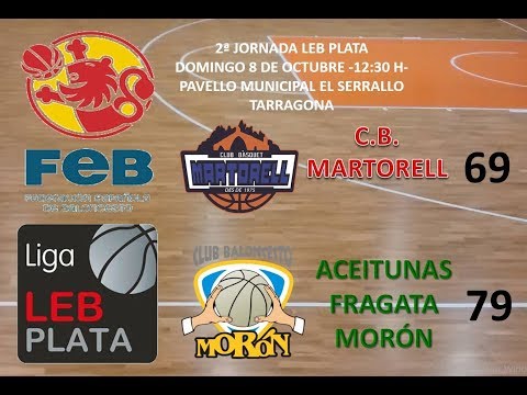 CB Martorell vs. Aceitunas Fragata Morón