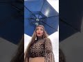 Lana Rose Removing Cloths In Pool Lanarose Movlogs Bikini