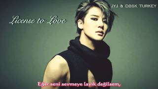 [Türkçe Altyazılı] JYJ/ XIA Junsu - License to Love