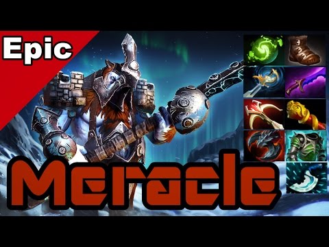 Meracle Magnus Ultra Kills x4 Super Epic MMRanked Game #Dota2Holyshit