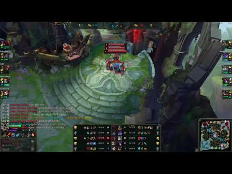 Rumble Support vs Blitz   Ranked Game S10 (Laggy Game)