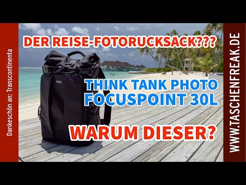 🎥 Think Tank Photo FocusPoint 30L RollTop Backpack – Field test in the Maldives! 🌴📸