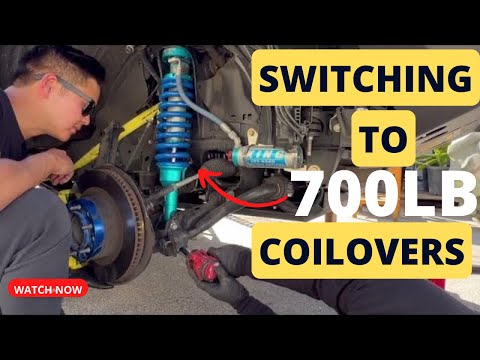 WHY I upgraded from KINGS 550lb Coilovers to 700lb | 4Runner