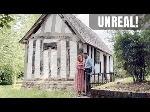 Living inside a 700 Year Old Tiny English Cottage
