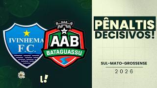 OS PÊNALTIS DECISIVOS ENTRE IVINHEMA E BATAGUASSU QUE VALERAM A VAGA PARA A SEMIFINAL