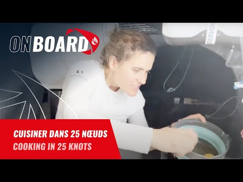 Clarisse Crémer : La cuisine dans 25 noeuds de vent | Vendée Globe 2024