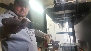 working on the master Scout and showing u the new bandsaw