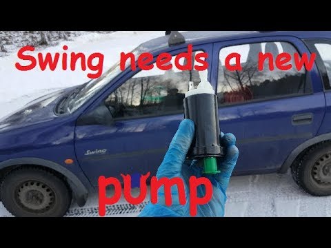 Fuel Pump Replacement on Opel Corsa B